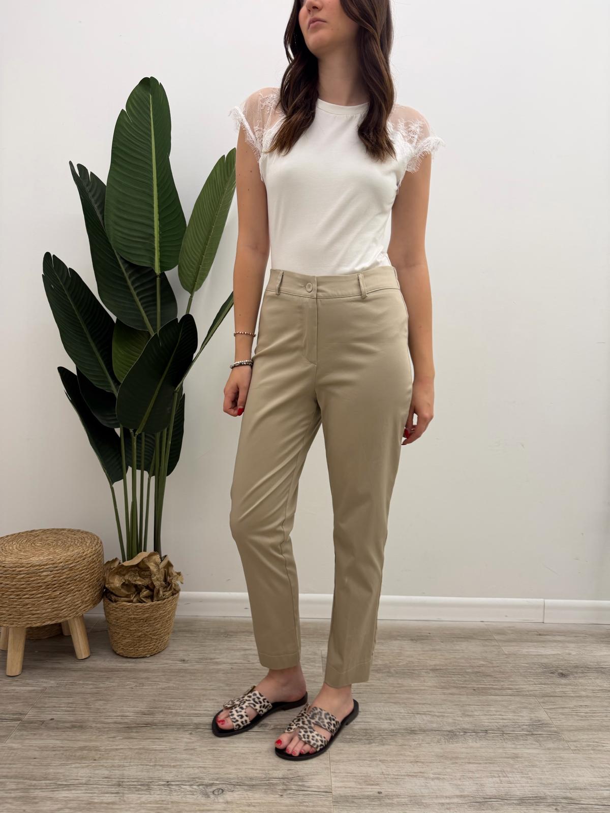 Kontatto - Pantalone Gabardina Slim