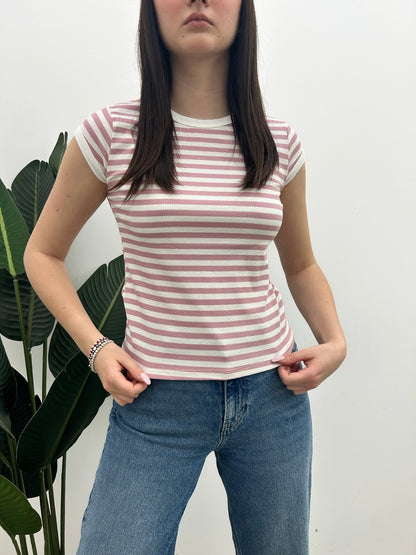 Tensione In - Tshirt Costina Rigata