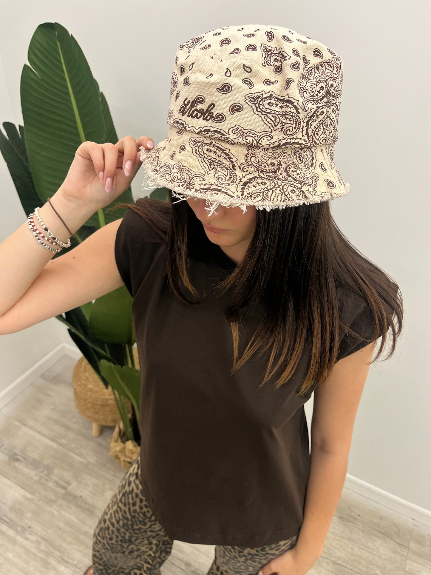 Vicolo - Cappello Bucket Paisley