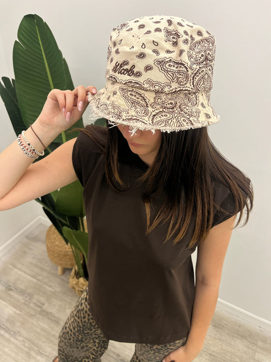 Vicolo - Cappello Bucket Paisley