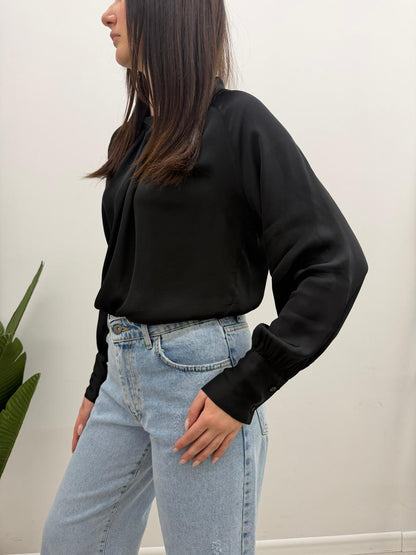 Haveone - Blusa Collo Incrocio