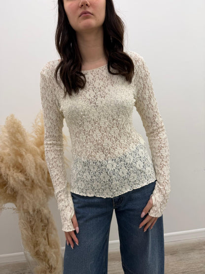 Vicolo - Maglia Pizzo Ricami