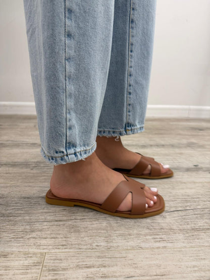 Ovyé - Ciabatta Flat Pelle