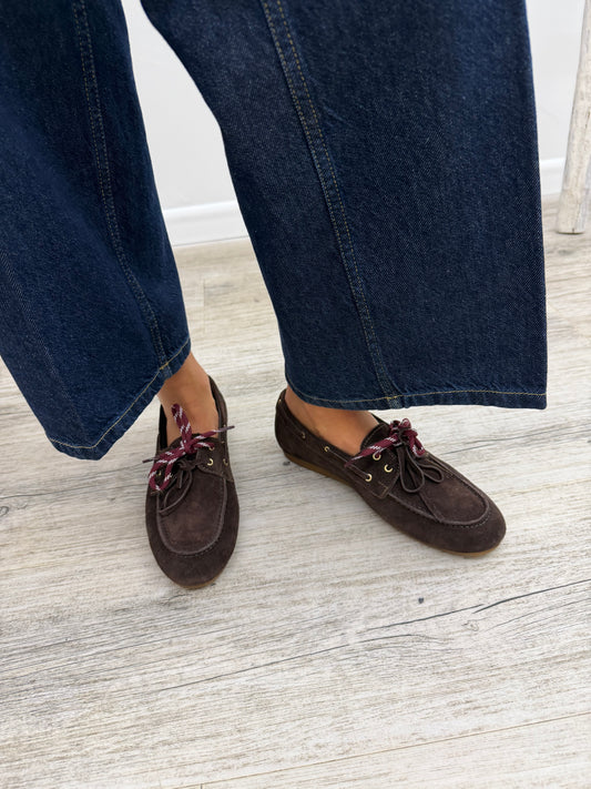Ovyé - Mocassino Riva Scamosciato