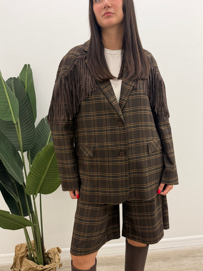 Haveone - Blazer Check Frange