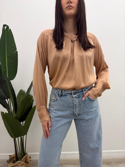 Haveone - Blusa Collo Incrocio