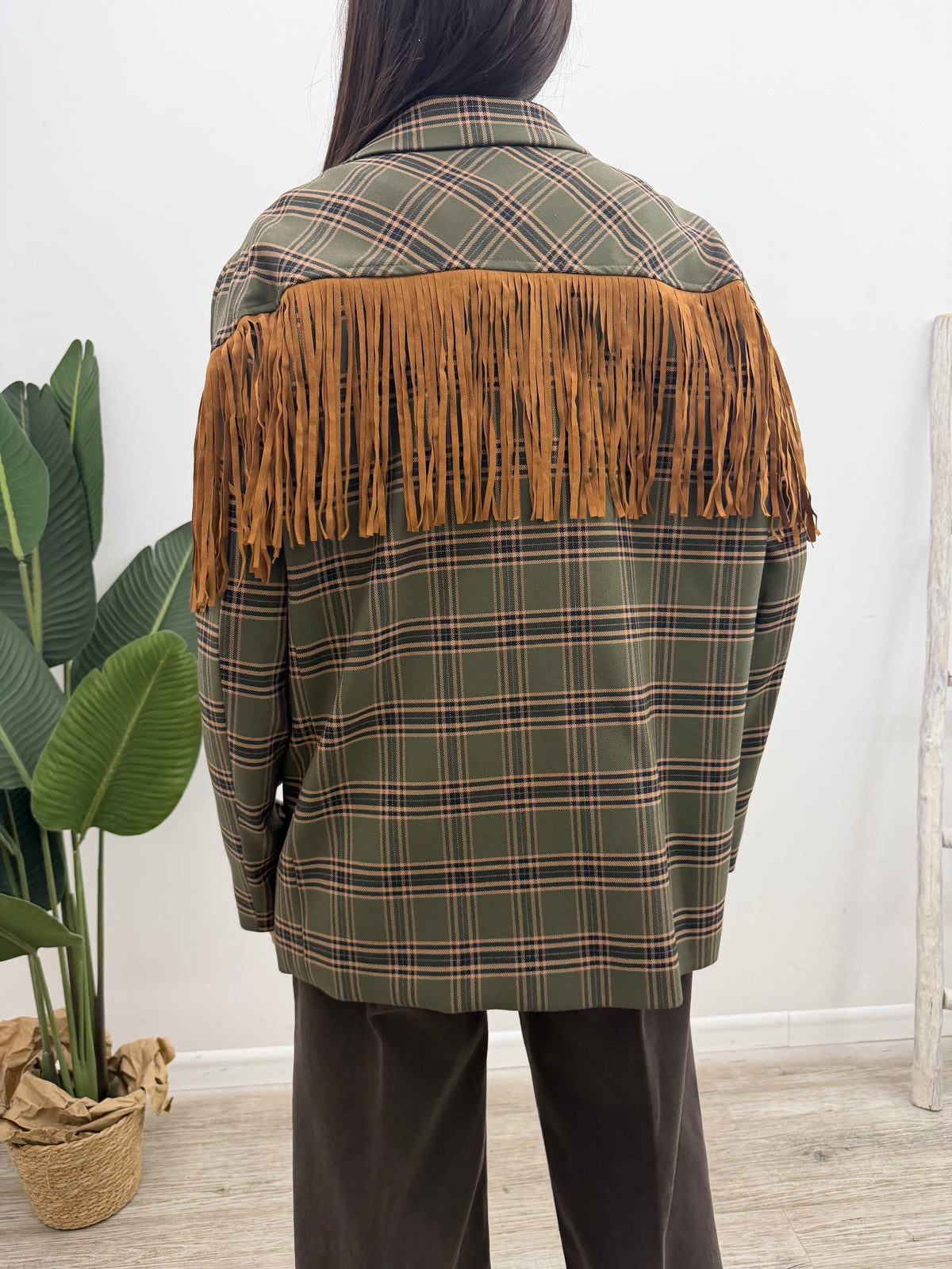 Haveone - Blazer Check Frange