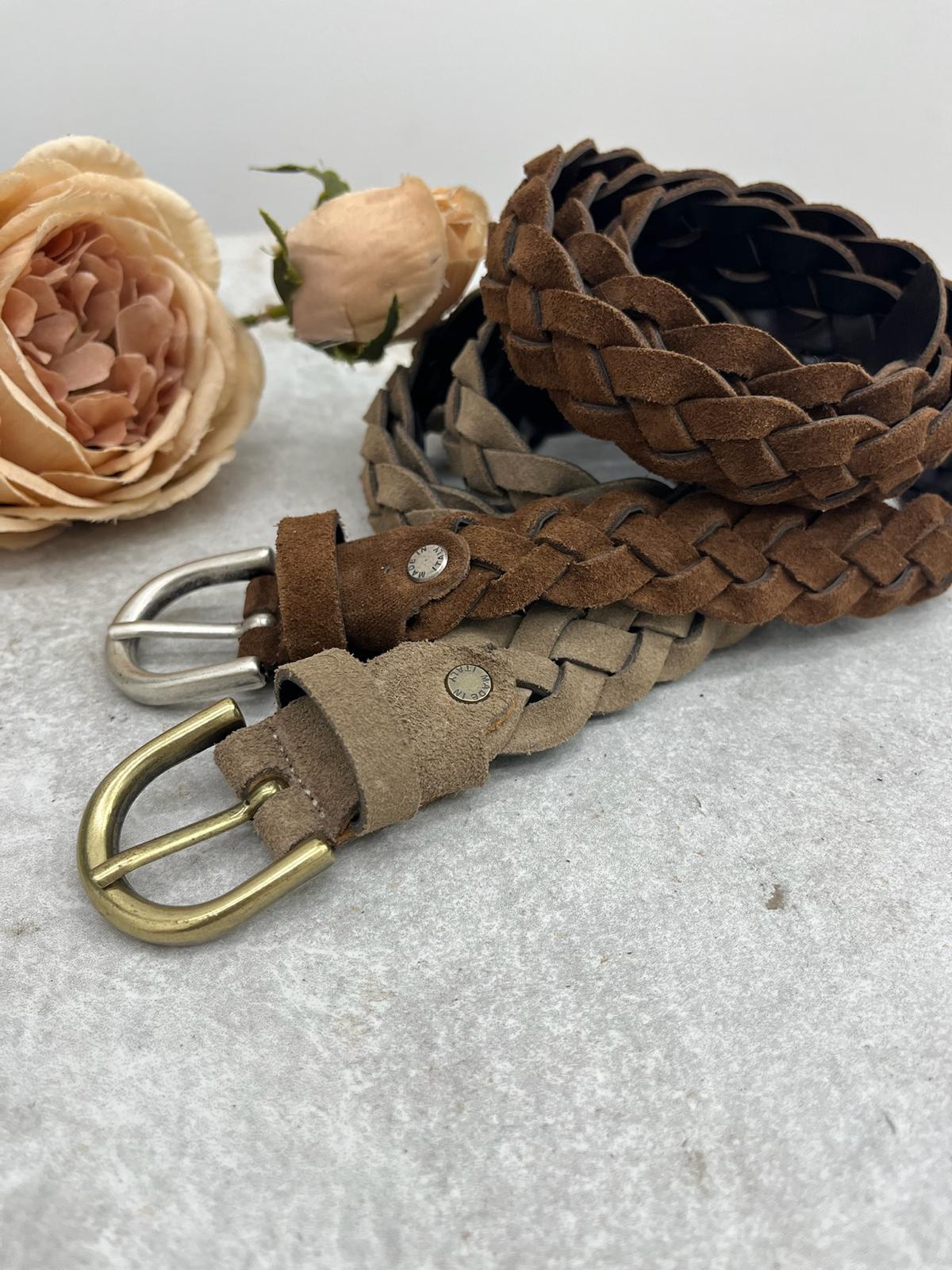 Susy Mix - Cintura Intrecciata Suede