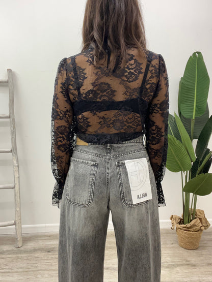 Haveone - Blusa Pizzo