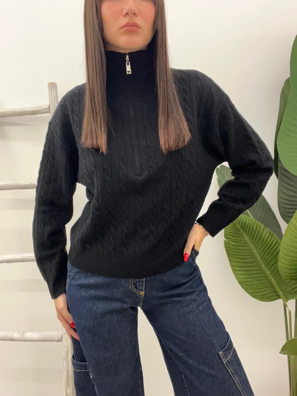 Vicolo - Pull Zip Lana