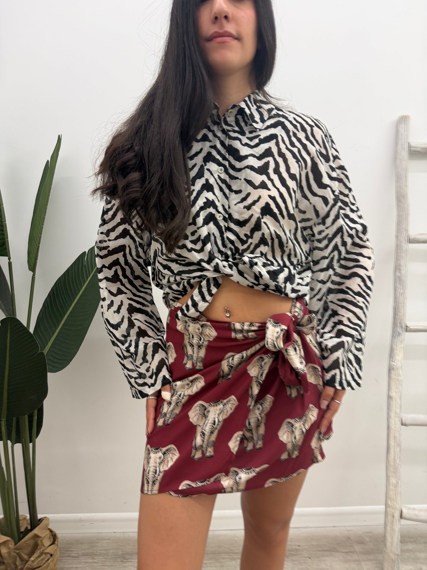 Tensione In - Camicia Zebrata
