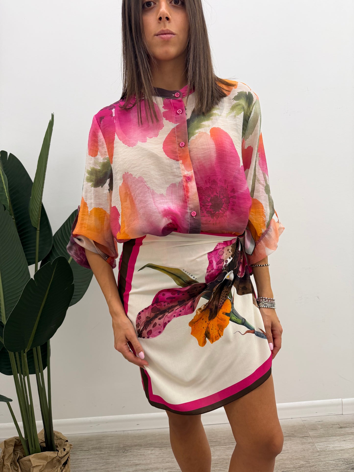 Haveone - Camicia Fiore