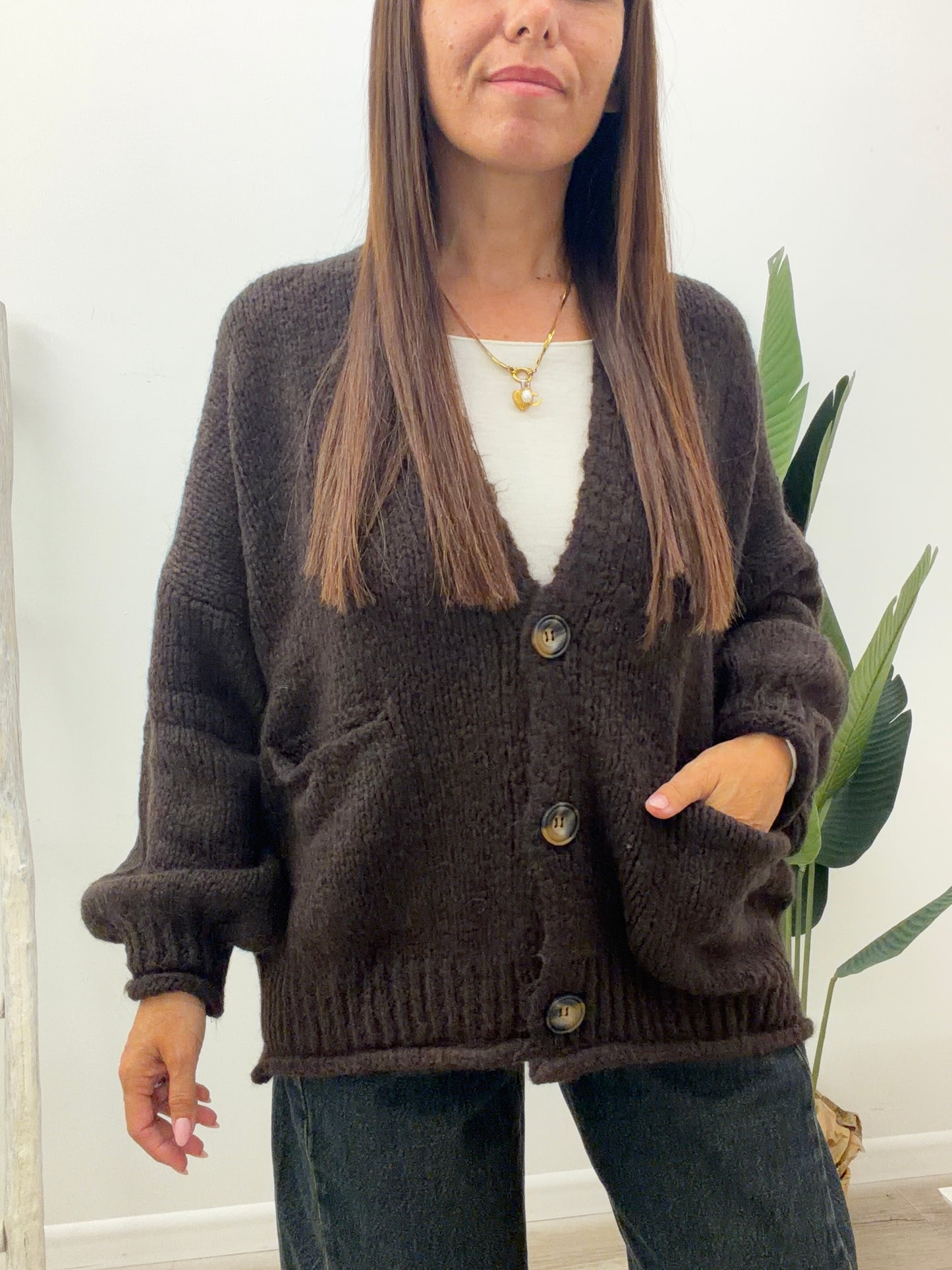 Haveone - Cardigan Bottoni