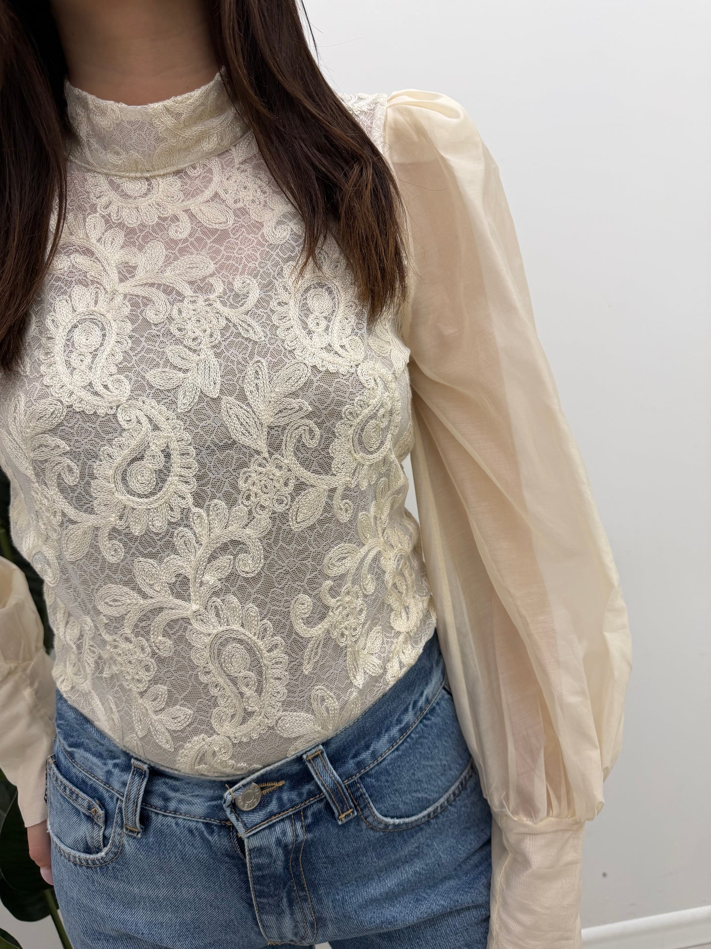 Vicolo - Blusa Pizzo Paisley