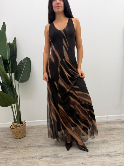 Susy Mix - Abito Tulle Sfumato