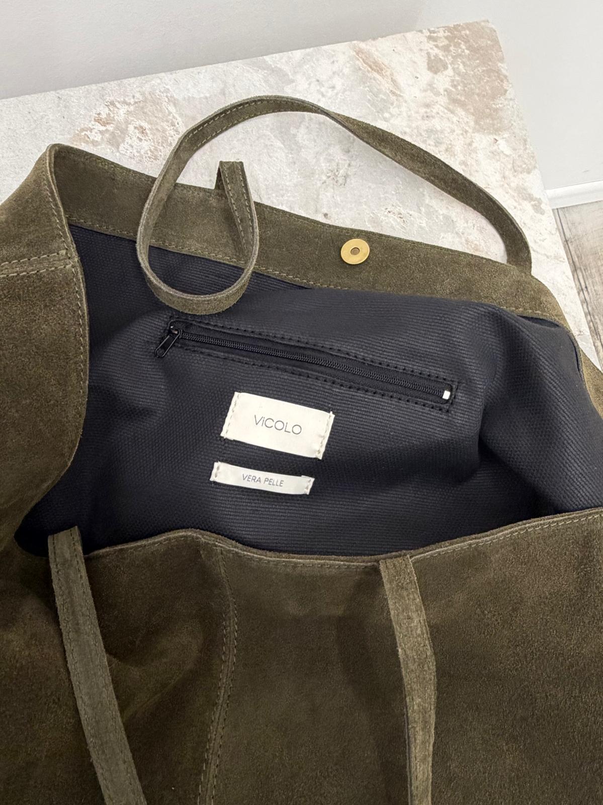 Vicolo - Borsa Shopper Suede