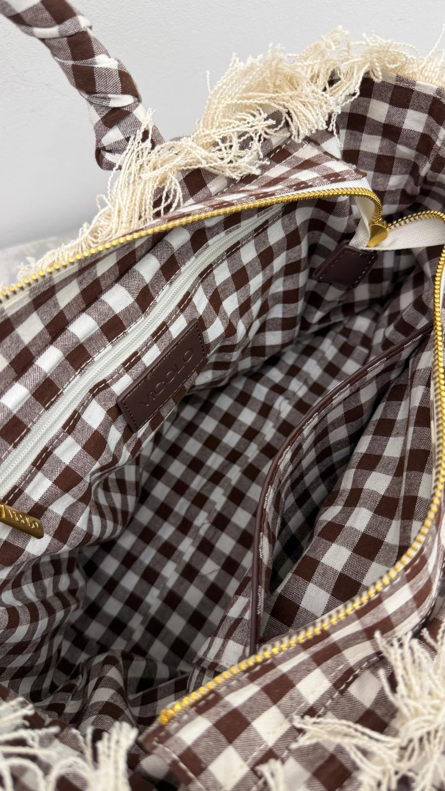 Vicolo - Borsa Ibiza Stripes