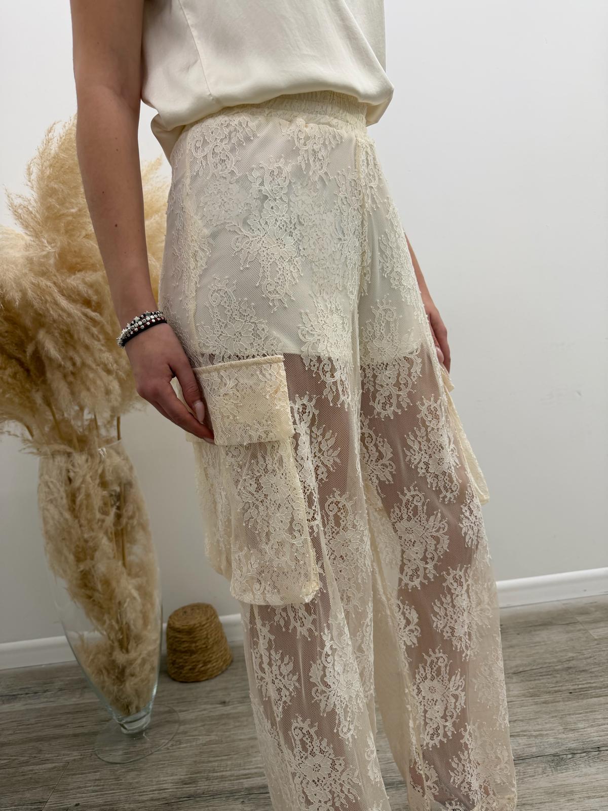 Haveone - Pantalone Cargo Pizzo