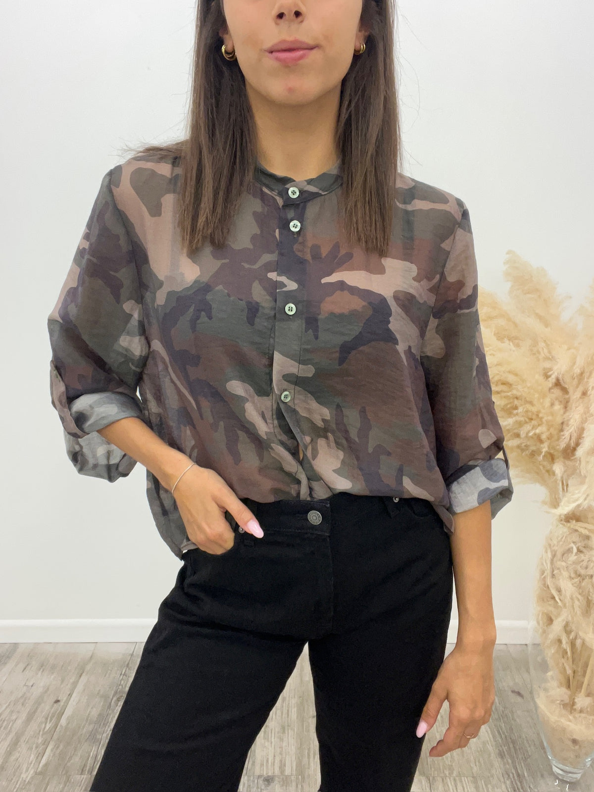 Haveone - Camicia Camouflage