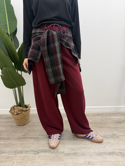 Haveone - Pantalone Inserto Check