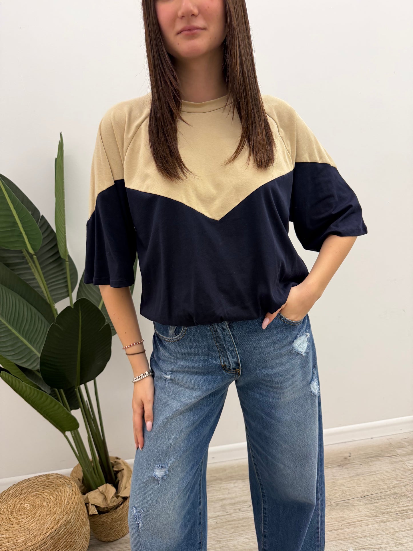 Tensione In - Tshirt Bicolor