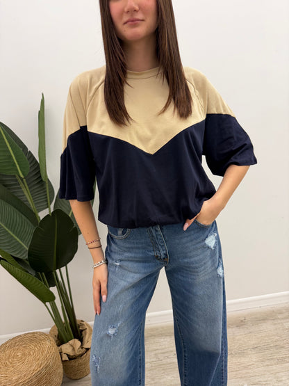 Tensione In - Tshirt Bicolor