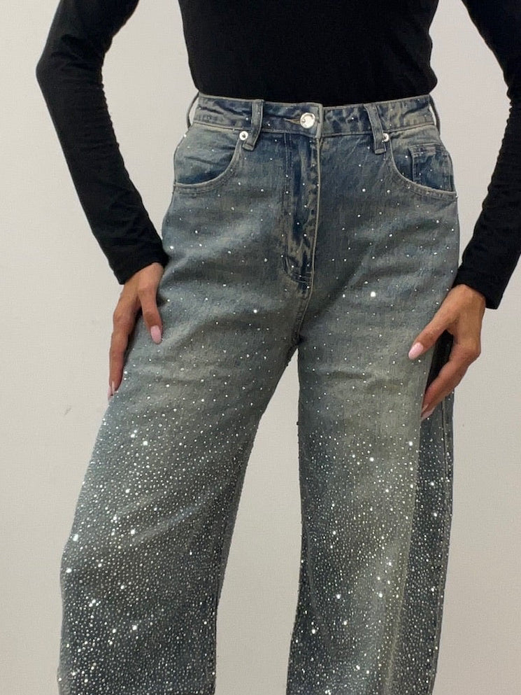 Susy Mix - Jeans Balloon Strass