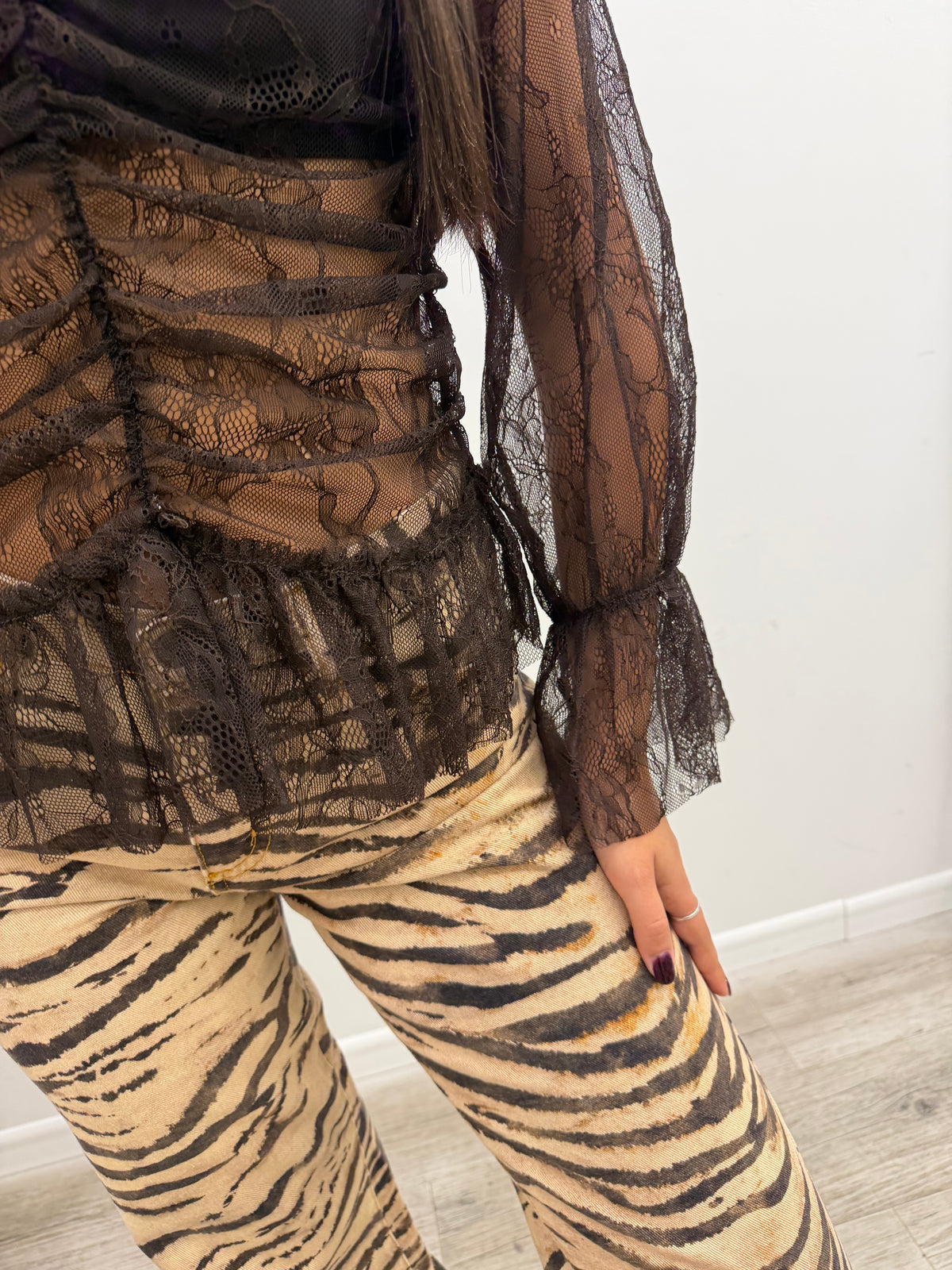 Susy Mix - Blusa Pizzo Lupetto