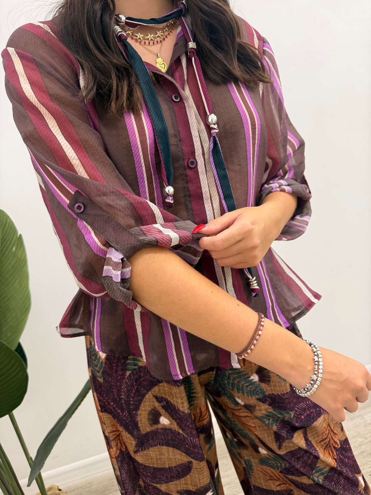Haveone - Camicia Collana Riga