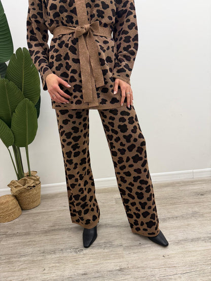 Kontatto - Pantalone Maculato Lurex