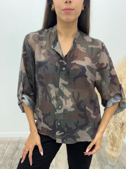 Haveone - Camicia Camouflage