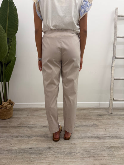 Vicolo - Pantalone Coulisse Popeline