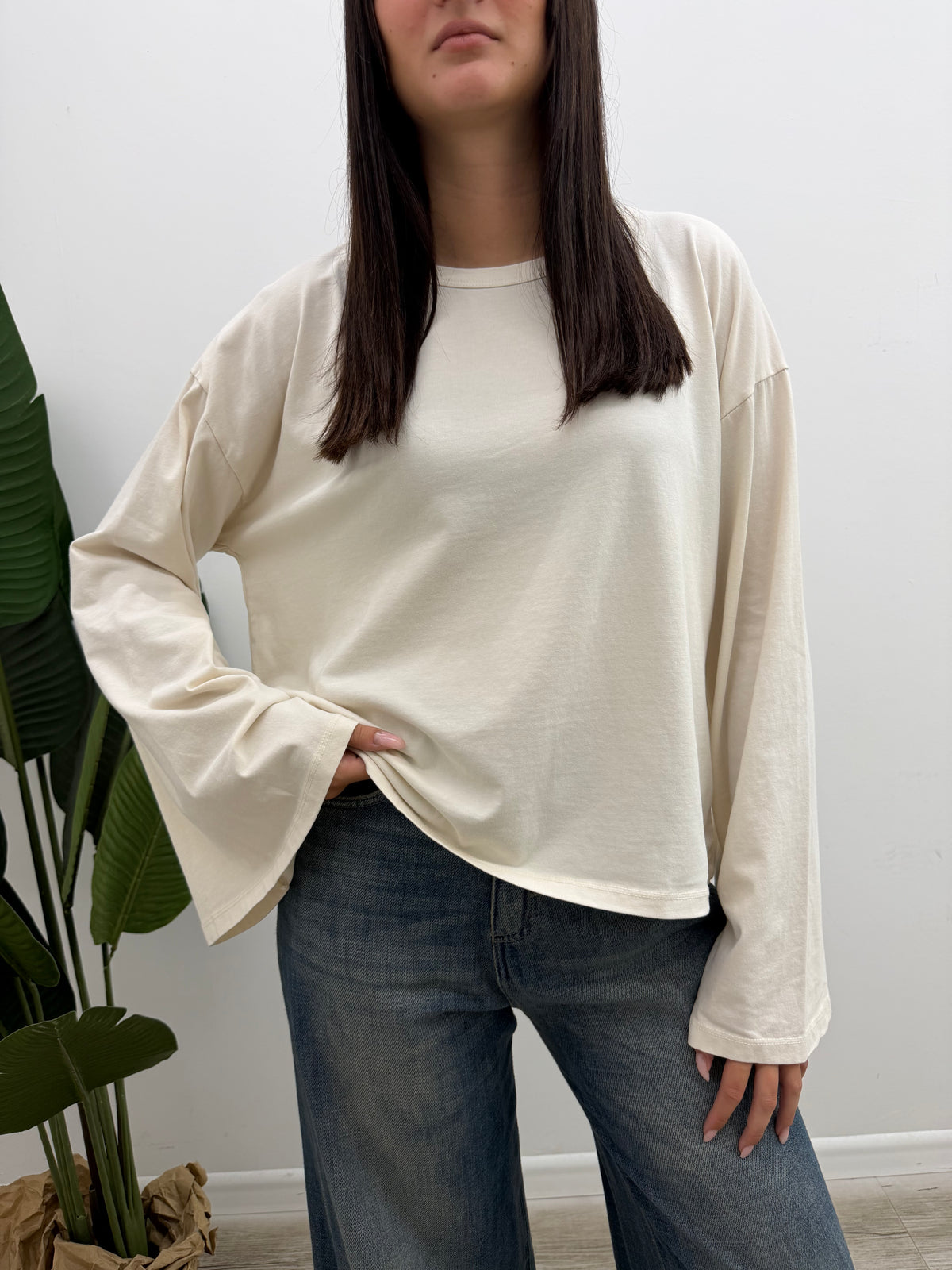 Haveone - Tshirt Manica Trapezio