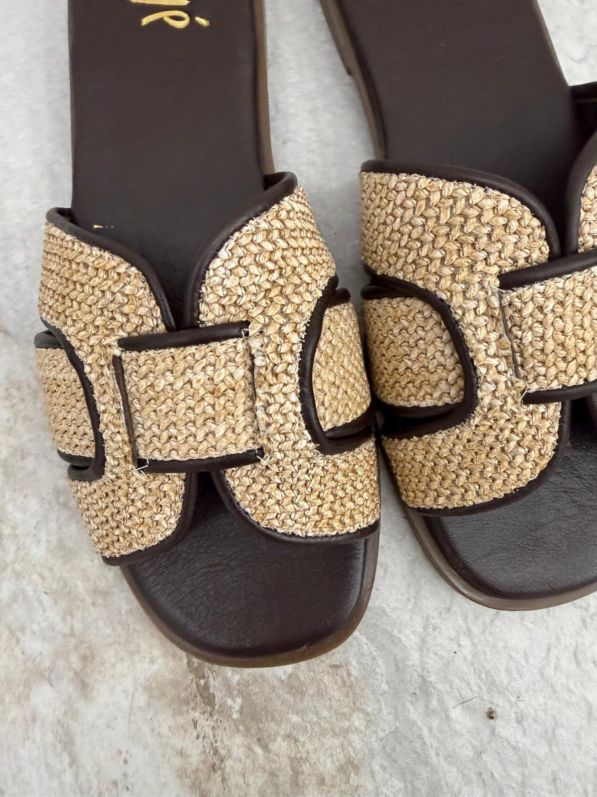 Ovyé - Ciabatta Flat Rafia
