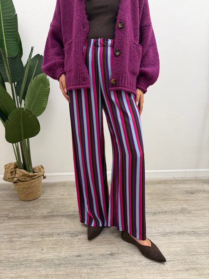 Haveone - Pantalone Riga Multicolore