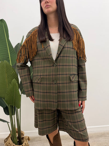 Haveone - Blazer Check Frange