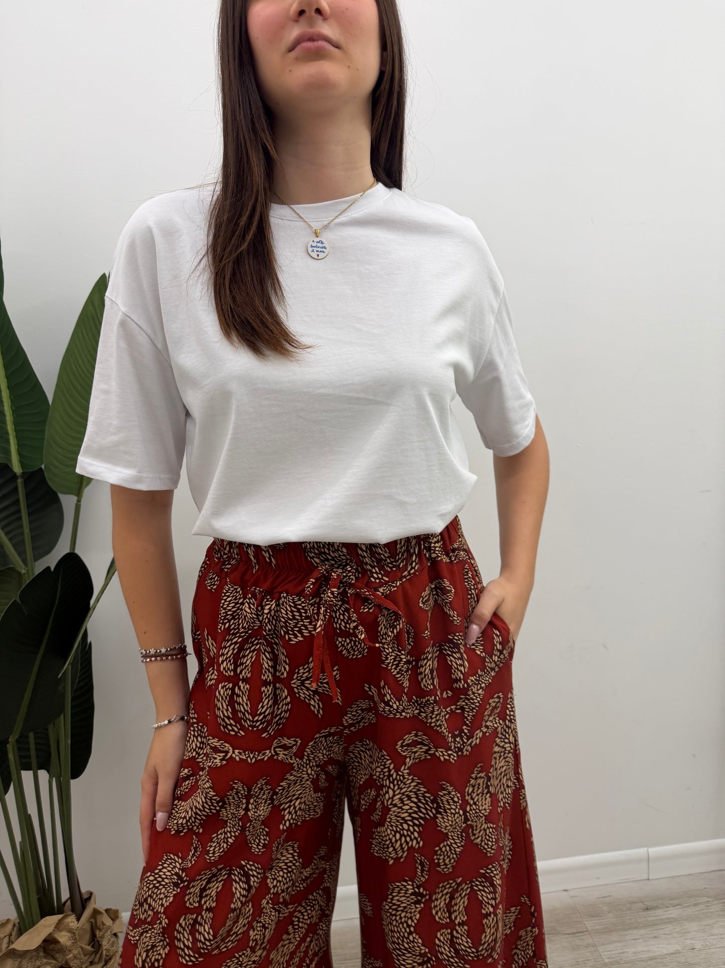 Haveone - Tshirt Collana Mare Bianca