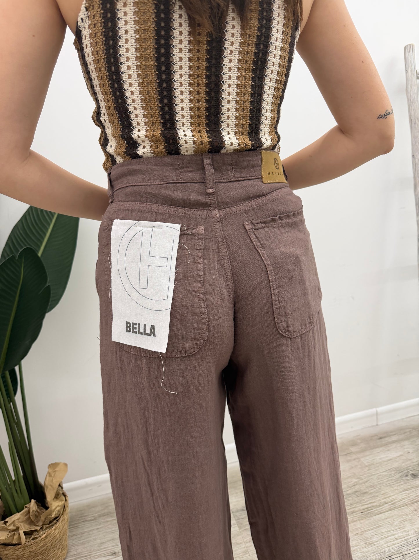 Haveone - Pantalone Bella Lino