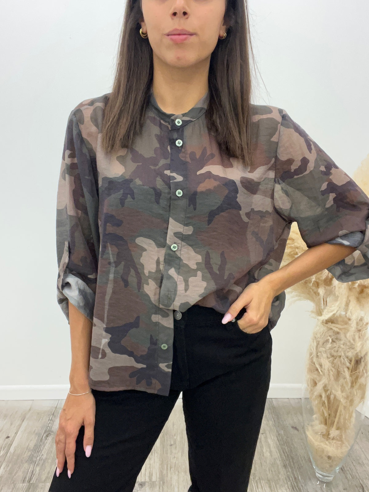 Haveone - Camicia Camouflage