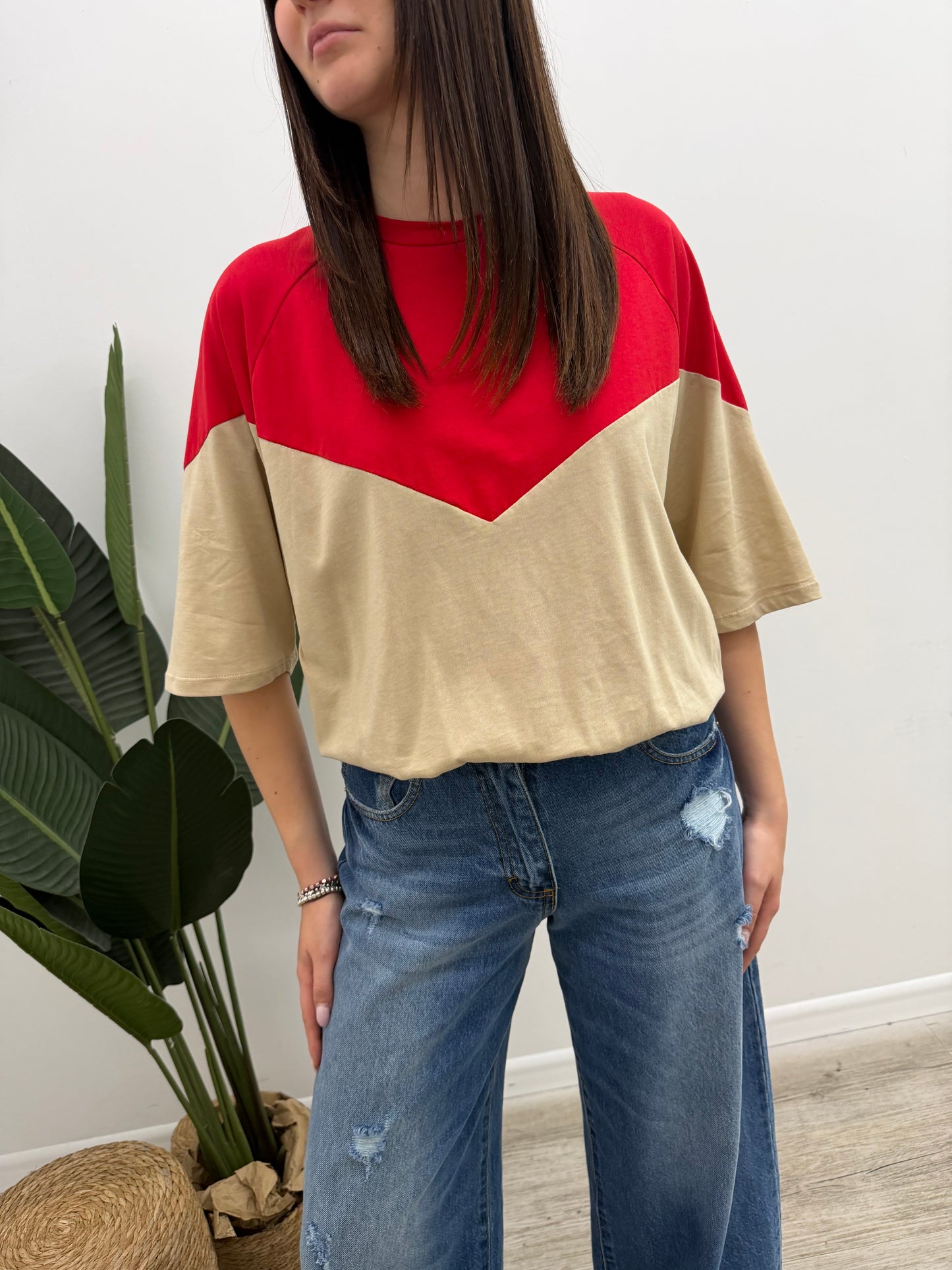Tensione In - Tshirt Bicolor