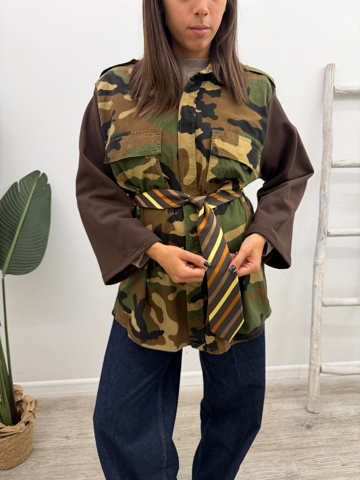 Susy Mix - Camicia Camo Stampa
