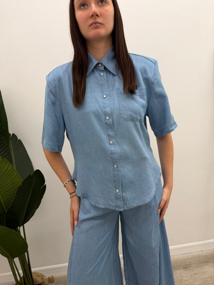 Haveone - Camicia Chambray Spalline