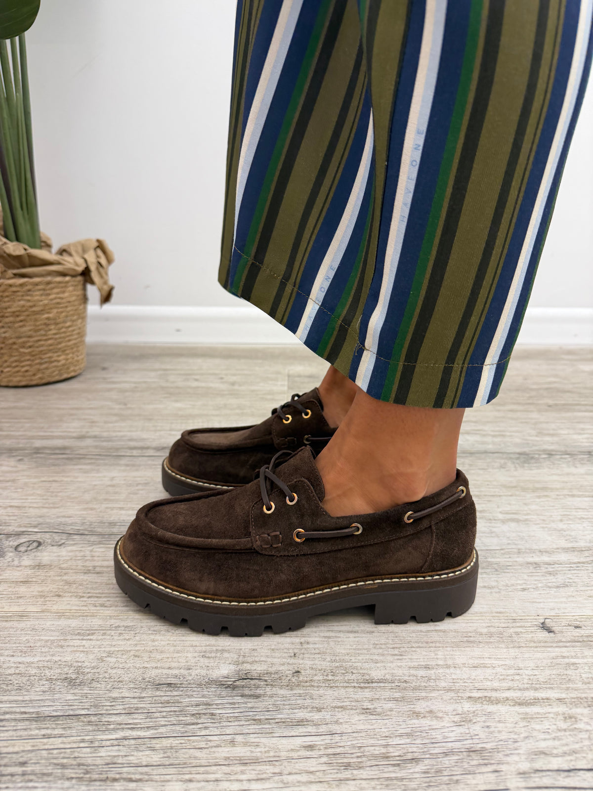 Ovyé - Mocassino Camoscio