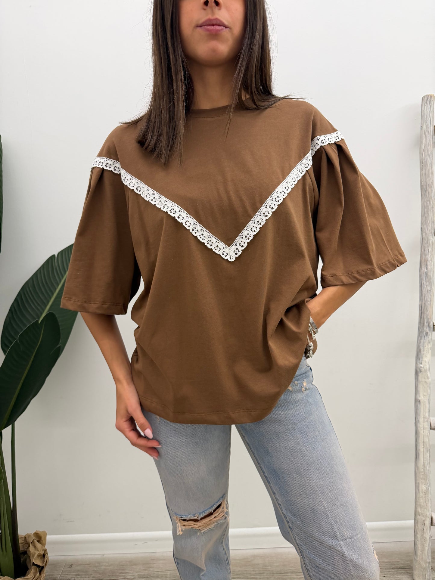 Tensione In - Tshirt Passamaneria Ricamata