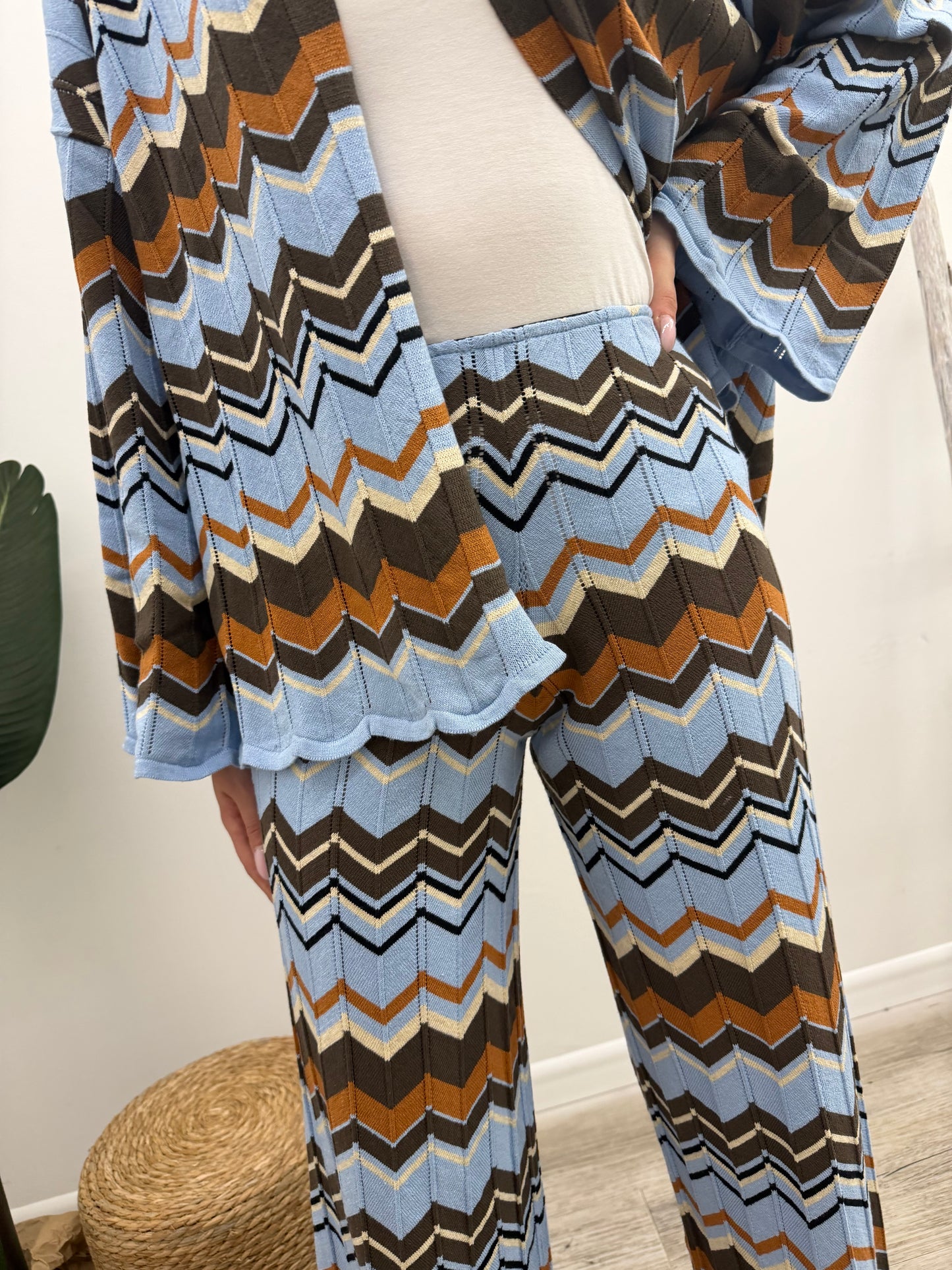 Vicolo - Pantalone Chevron