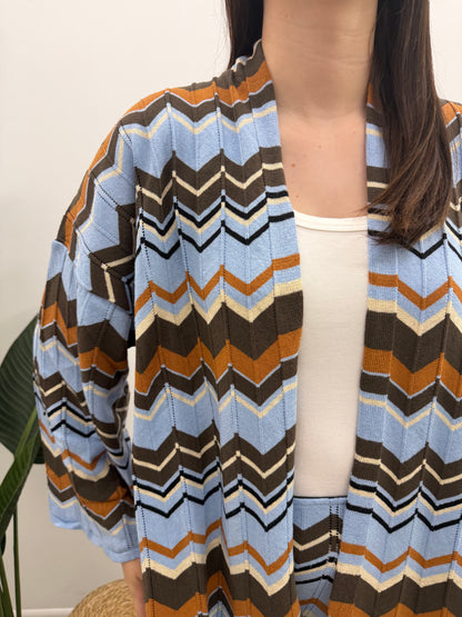 Vicolo - Cardigan Chevron