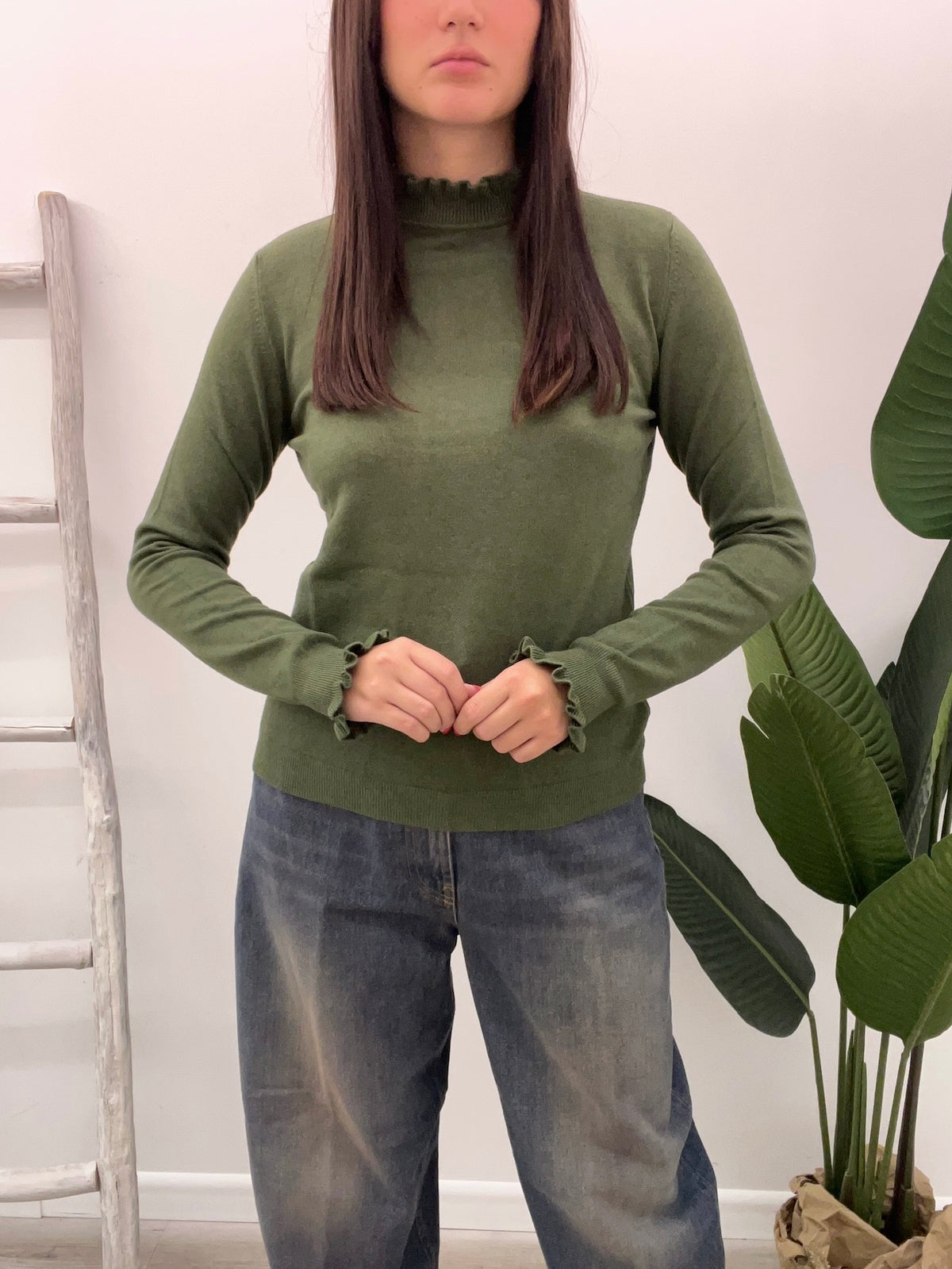 Haveone - Pull Collo Rouches