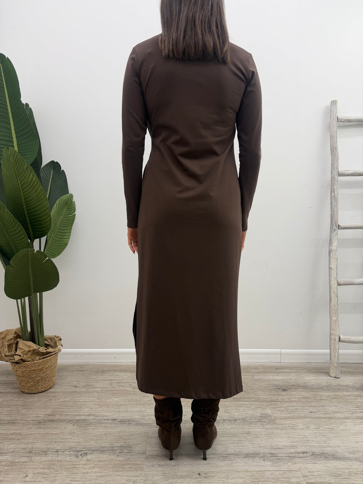 Haveone - Abito Jersey Nodo