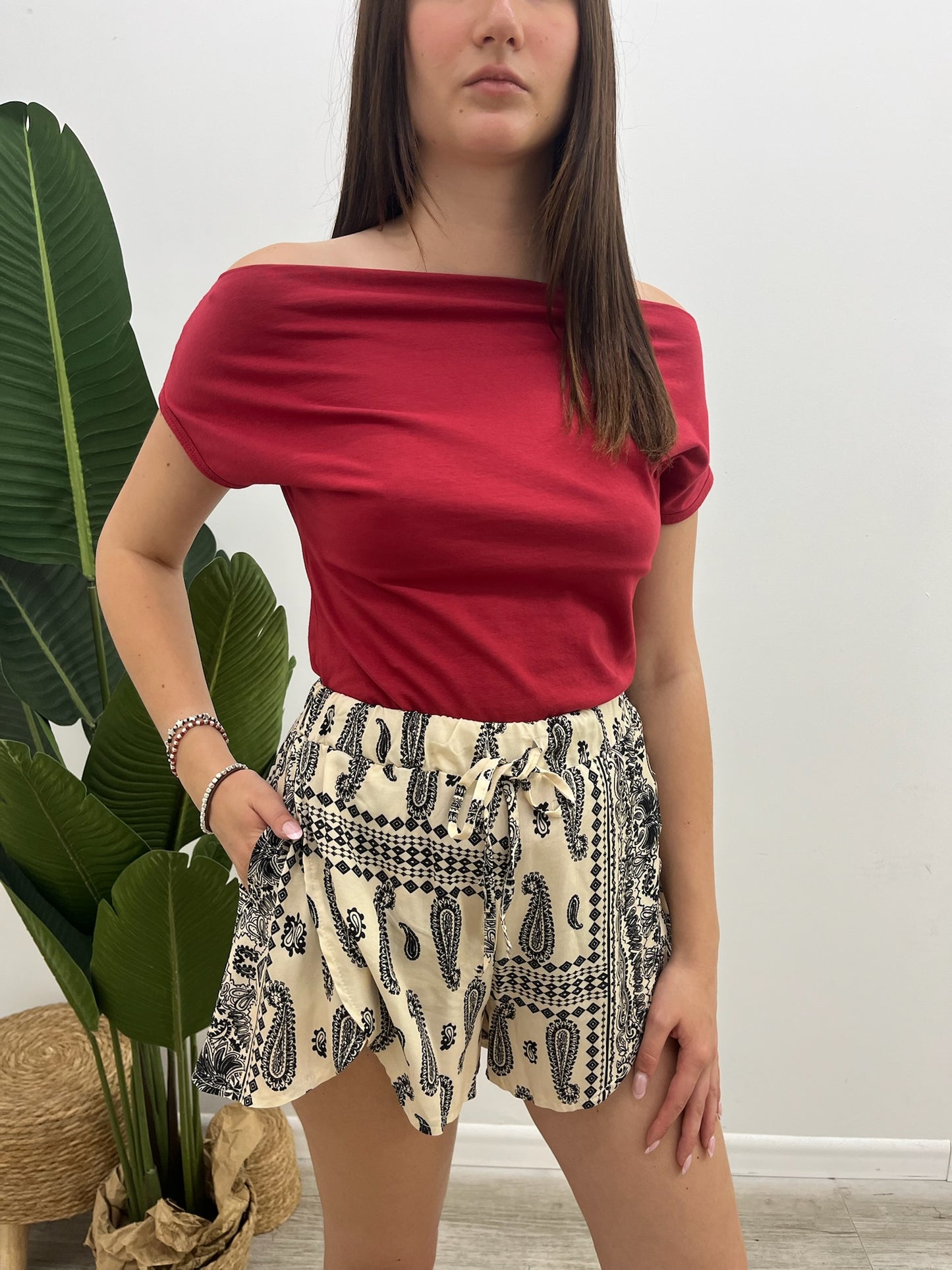 Vicolo - Shorts Paisley