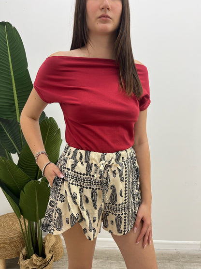 Vicolo - Shorts Paisley
